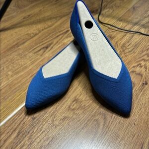 Rothy's never worn Elegant Blue Women's Flats! Comfortably, casual. 
New